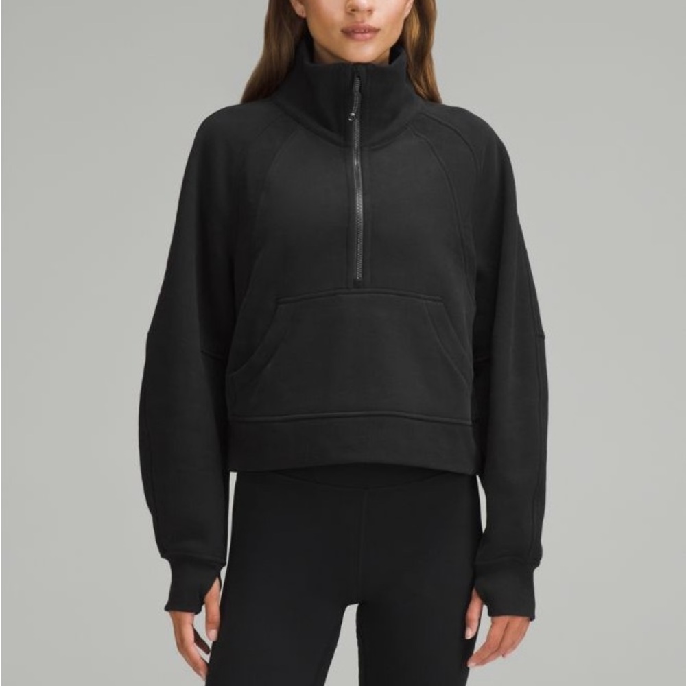 Lululumon Scuba Oversized Funnel-Neck Half Zip M/L